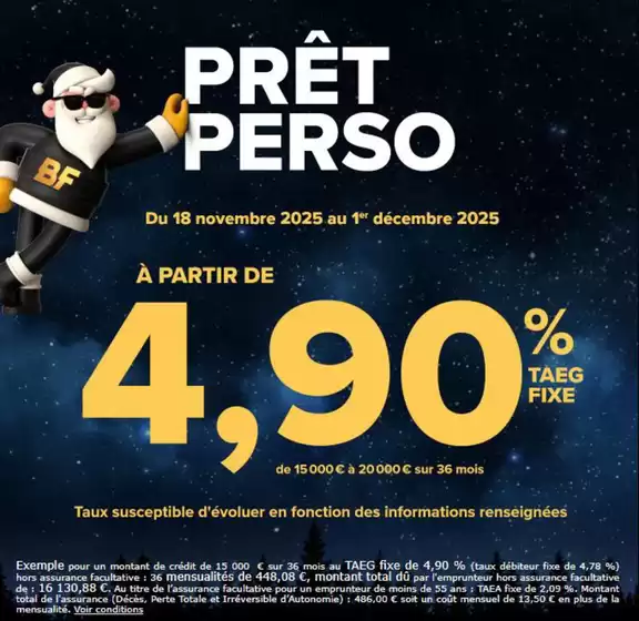 Catalogue Carrefour Banque et Assurance à Saint-Orens-de-Gameville | PRÊT PERSO | 2025-11-25T00:00:00.000Z - 2025-12-01T00:00:00.000Z