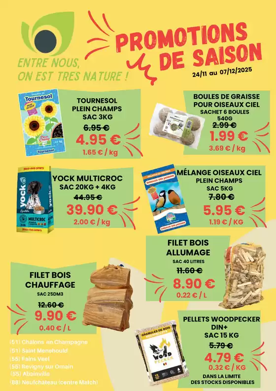 Catalogue Point Vert à Segré | Réductions et promotions | 2025-11-24T00:00:00.000Z - 2025-12-07T00:00:00.000Z