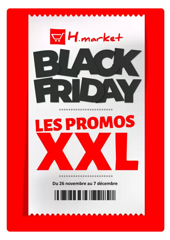 Catalogue Hmarket à Baume-les-Dames | Black-Friday | 2025-11-26T00:00:00.000Z - 2025-12-07T00:00:00.000Z