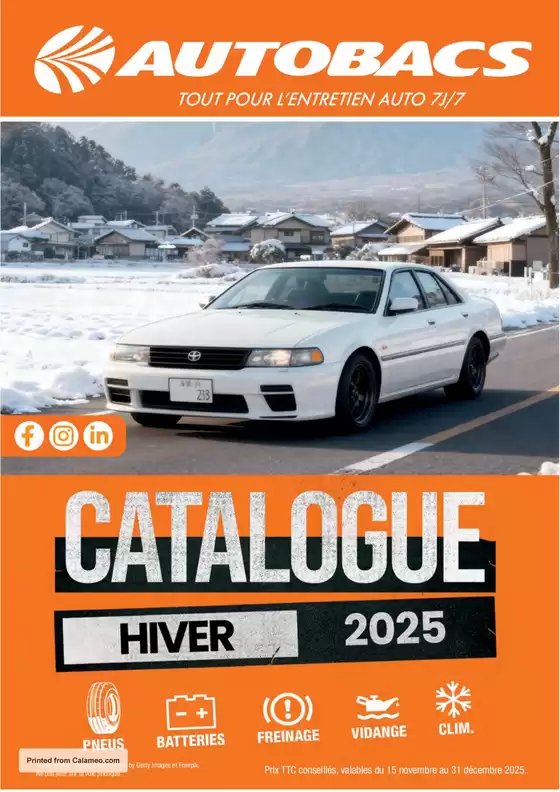 Catalogue Autobacs à Saint-Lyé-la-Forêt | CATALOGUE HIVER 2025 | 2025-11-15T00:00:00.000Z - 2025-12-31T00:00:00.000Z