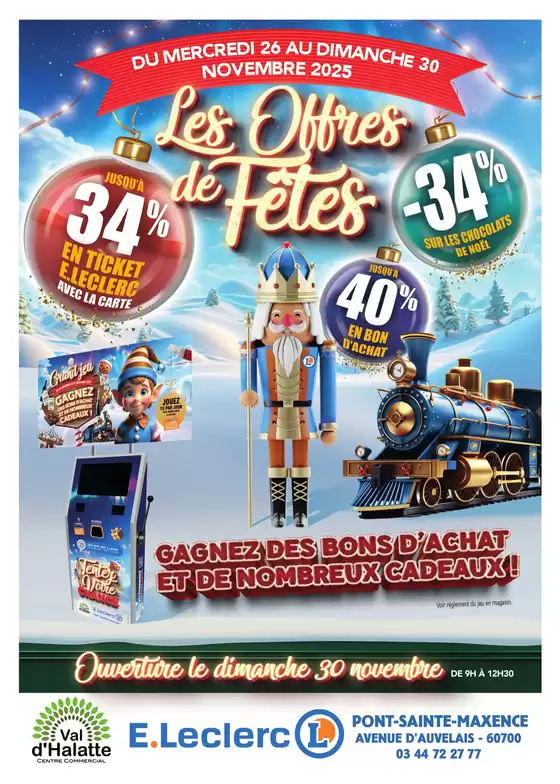 Catalogue E.Leclerc à Couzeix | 25M003A | 2025-11-26T00:00:00.000Z - 2025-11-30T00:00:00.000Z