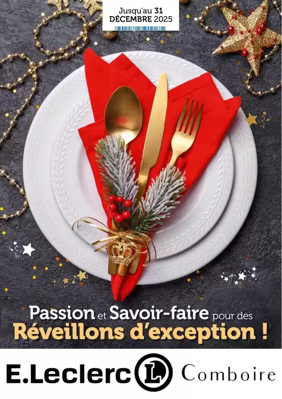 Catalogue E.Leclerc à Couzeix | Sélection produits de fetes | 2025-11-28T00:00:00.000Z - 2025-12-31T00:00:00.000Z