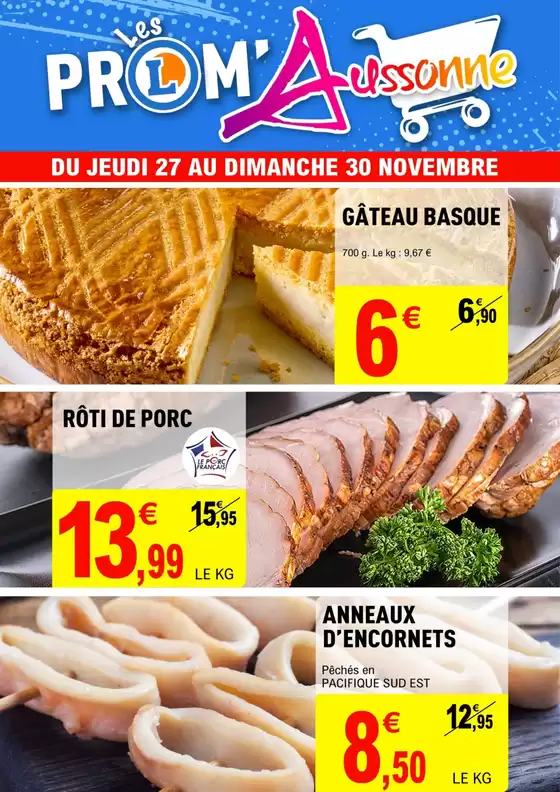 Catalogue E.Leclerc à Couzeix | PROM AUSSONNE SEM 48 | 2025-11-27T00:00:00.000Z - 2025-11-30T00:00:00.000Z
