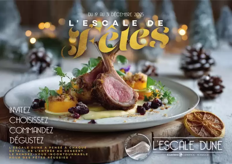 Catalogue E.Leclerc à Couzeix | festif | 2025-12-19T00:00:00.000Z - 2025-12-31T00:00:00.000Z