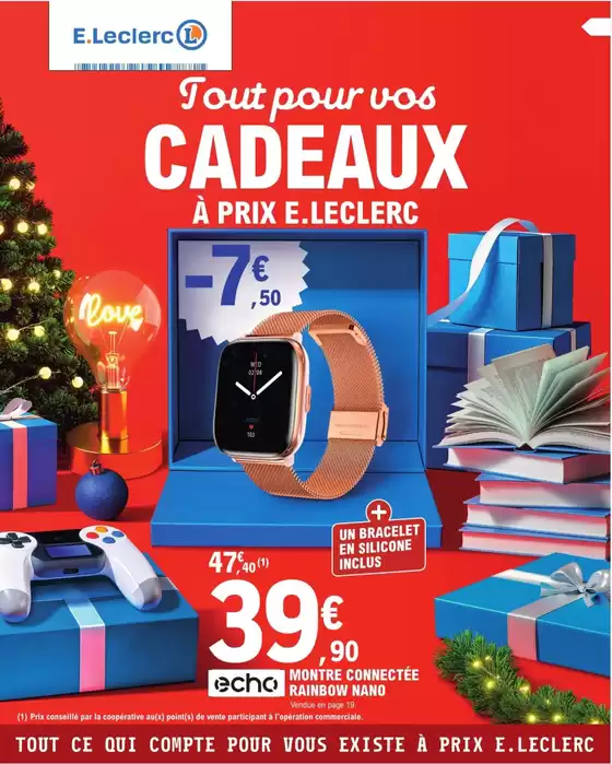 Catalogue E.Leclerc à | CADEAUX 2 | 2025-12-01T00:00:00.000Z - 2025-12-31T00:00:00.000Z