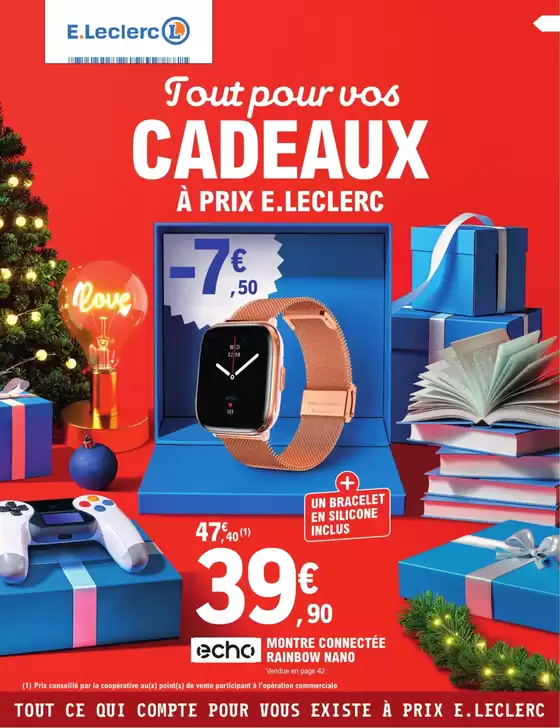 Catalogue E.Leclerc à Saint-Nicolas-de-Redon | CADEAUX 2 | 2025-12-01T00:00:00.000Z - 2025-12-31T00:00:00.000Z