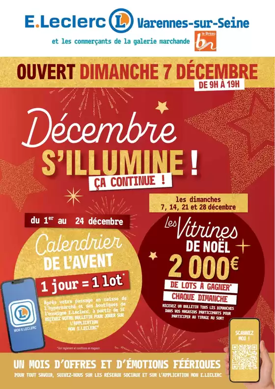 Catalogue E.Leclerc à Mauvezin (Gers) | OPERATION DIMANCHE 7 DECEMBRE 2025 | 2025-12-01T00:00:00.000Z - 2025-12-28T00:00:00.000Z