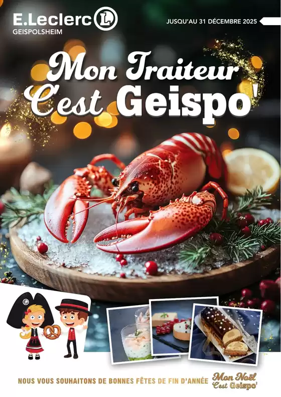 Catalogue E.Leclerc | GEDIS MENUS TRAITEUR 2025 | 2025-11-29T00:00:00.000Z - 2025-12-31T00:00:00.000Z