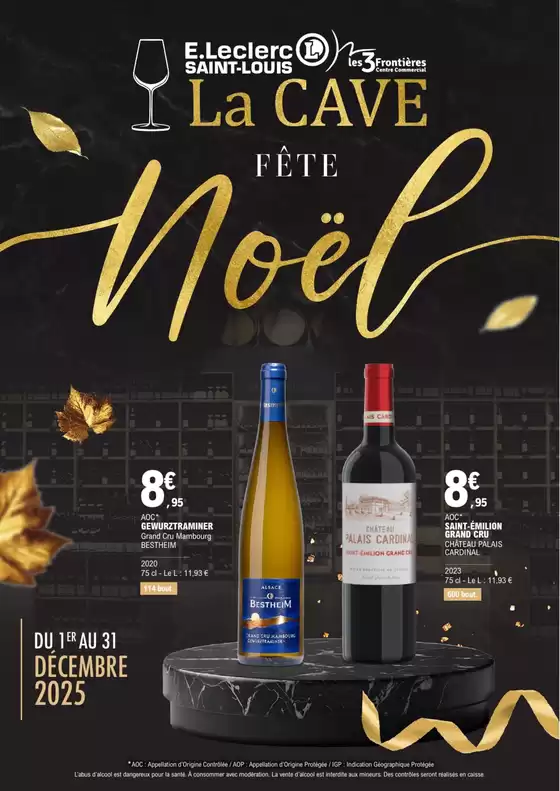 Catalogue E.Leclerc | Cave de Noël | 2025-12-01T00:00:00.000Z - 2025-12-31T00:00:00.000Z