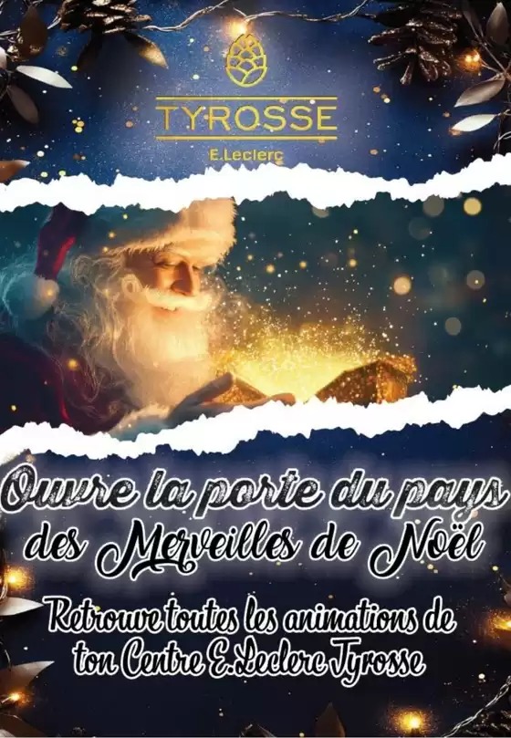 Catalogue E.Leclerc | ANIMATIONS DE NOEL | 2025-12-01T00:00:00.000Z - 2025-12-31T00:00:00.000Z