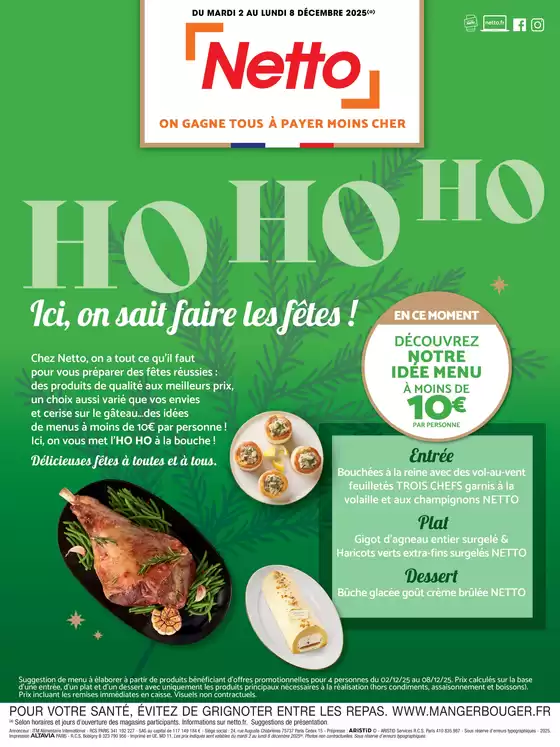 Catalogue Netto à Chantonnay | Menu Festif | 2025-12-02T00:00:00.000Z - 2025-12-08T00:00:00.000Z