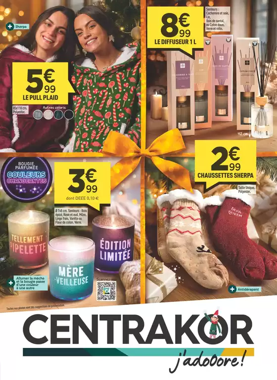 Catalogue Centrakor à Bourges | HO HO HO ! Le QG des bonnes idées cadeaux ouvre ses portes | 2025-12-02T00:00:00.000Z - 2025-12-14T00:00:00.000Z