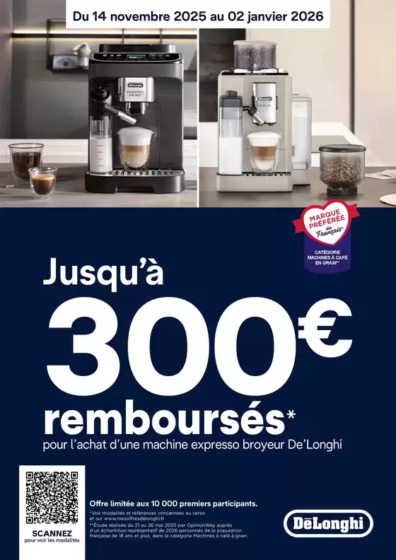 Catalogue Group Digital à Chancelade | DELONGHI EXPRESSO | 2025-12-02T00:00:00.000Z - 2026-01-02T00:00:00.000Z