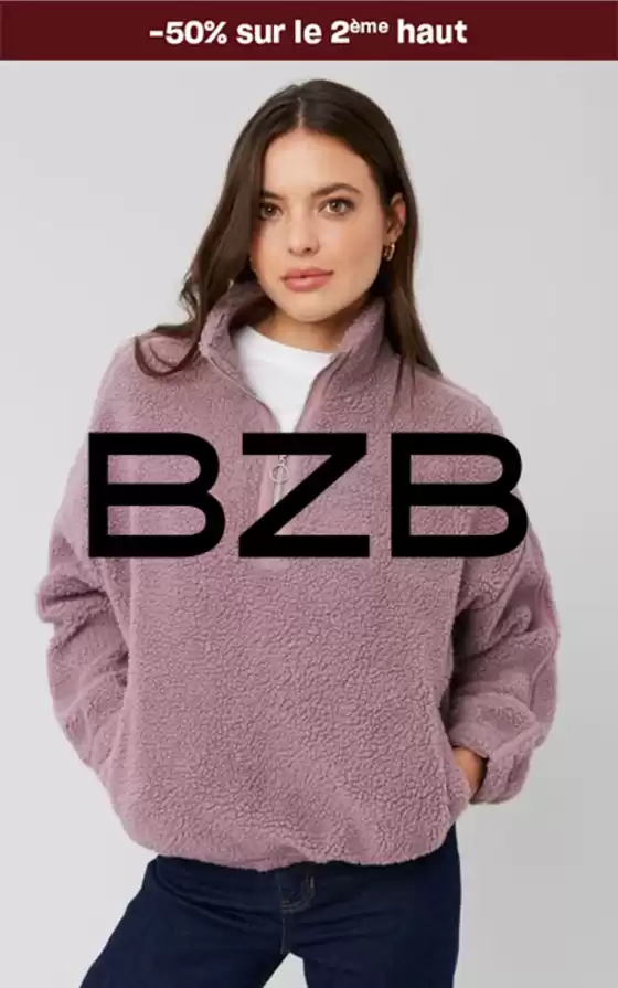 Catalogue Bizzbee à Épinay-sur-Seine | -50% sur le 2ème haut | 2025-12-02T00:00:00.000Z - 2025-12-17T00:00:00.000Z