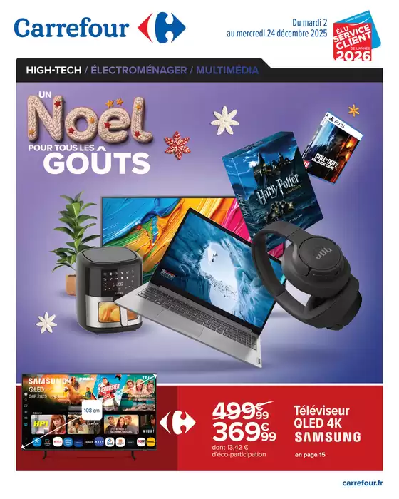 Catalogue Carrefour à Chancelade | HIGH-TECH, UN NOËL POUR TOUS LES GOÛTS | 2025-12-02T00:00:00.000Z - 2025-12-24T00:00:00.000Z