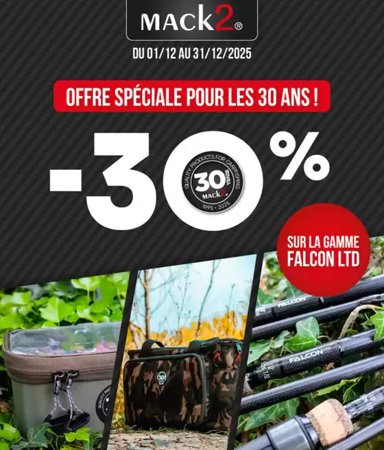 Catalogue Pacific Pêche à Saint-Junien | Promo Mack2 30 ans | 2025-12-02T00:00:00.000Z - 2025-12-31T00:00:00.000Z