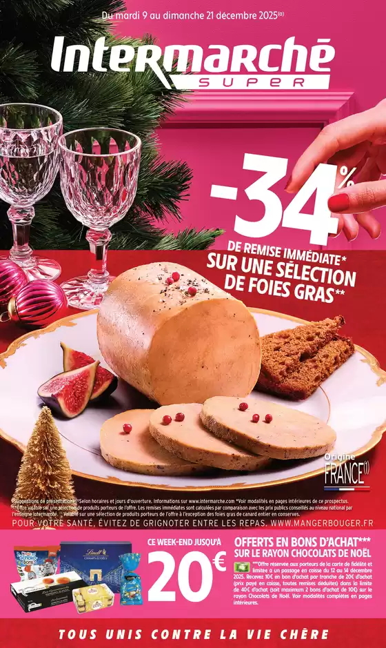 Catalogue Intermarché à Saint-Vincent-de-Boisset | TF DECEMBRE 3 + CAHIER REGION | 2025-12-09T00:00:00.000Z - 2025-12-21T00:00:00.000Z