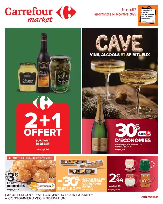 Catalogue Carrefour Drive | CAVE : VINS, ALCOOLS ET SPIRITEUX | 2025-12-02T00:00:00.000Z - 2025-12-14T00:00:00.000Z