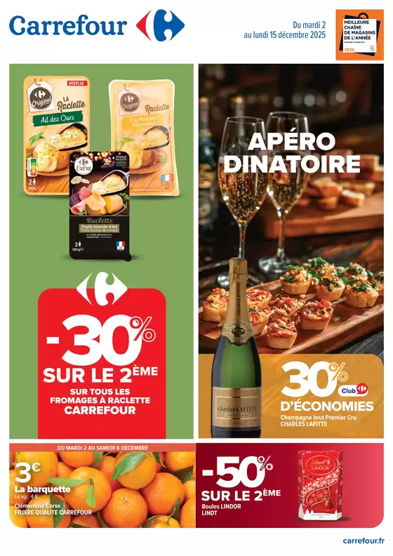 Catalogue Carrefour Drive à Vienne | APERO DINATOIRE | 2025-12-02T00:00:00.000Z - 2025-12-15T00:00:00.000Z
