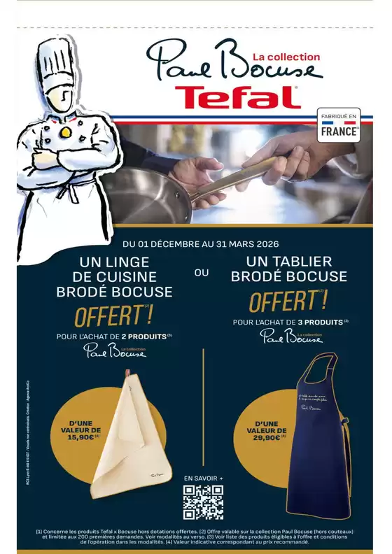 Catalogue Boulanger à Périgueux | Offre TEFAL cadeaux offerts pour l'achat d'une sélection de produits | 2025-12-02T00:00:00.000Z - 2026-03-31T00:00:00.000Z