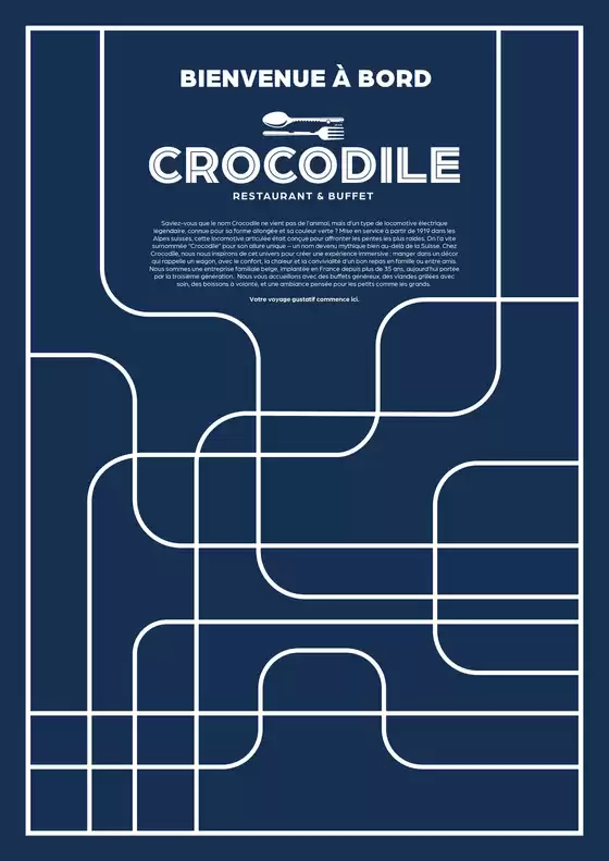 Catalogue Crocodile à Paris | Hiver Week-end Menu  | 2025-12-02T00:00:00.000Z - 2026-03-20T00:00:00.000Z