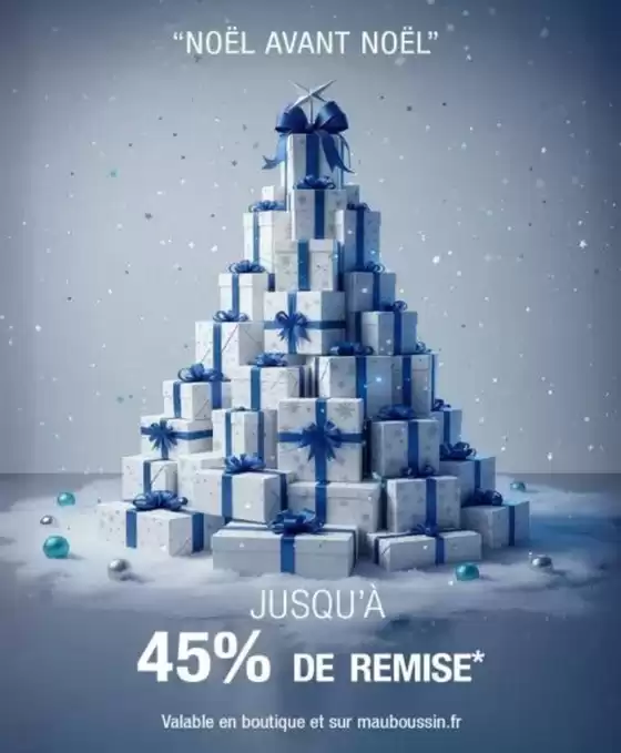 Catalogue Mauboussin | C'est Noël avant Noël chez Mauboussin | 2025-12-02T00:00:00.000Z - 2025-12-14T00:00:00.000Z
