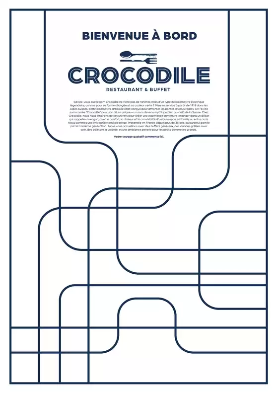 Catalogue Crocodile à Paris | Hiver Semaine Menu  | 2025-12-02T00:00:00.000Z - 2026-03-20T00:00:00.000Z