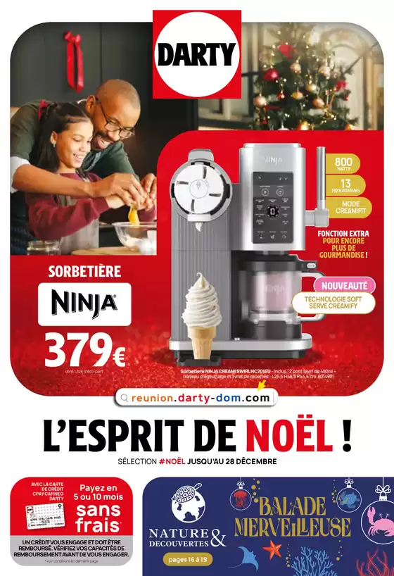 Catalogue Darty | L'ESPRIT DE NOËL! | 2025-12-02T00:00:00.000Z - 2025-12-28T00:00:00.000Z