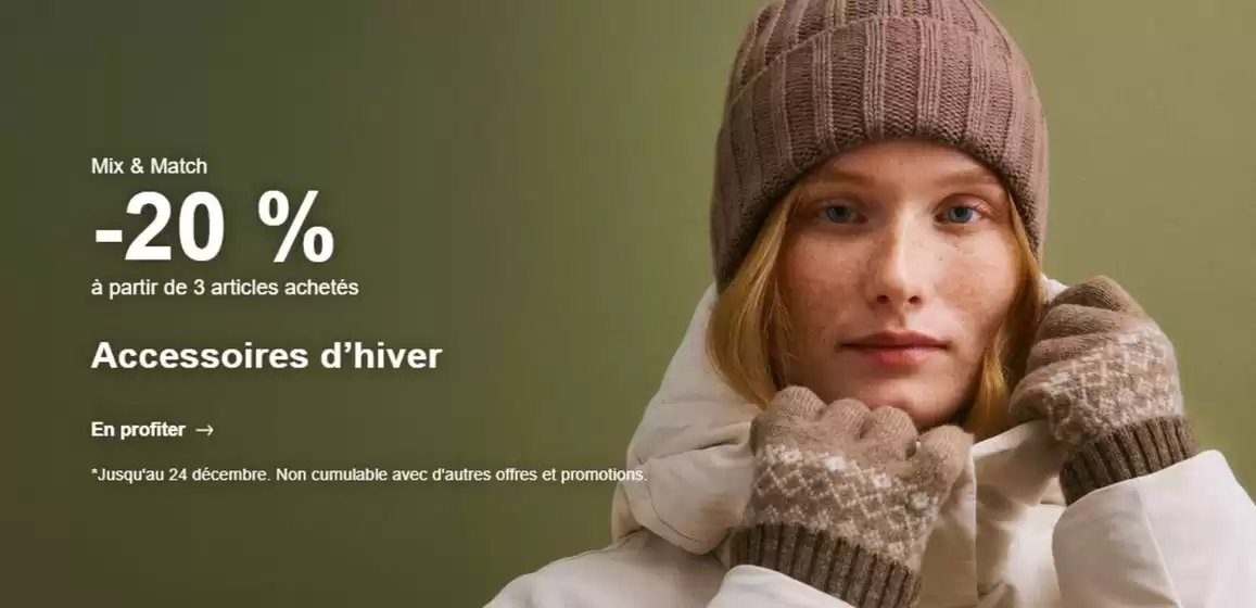 Catalogue Muji | Mix & Match -20 % à partir de 3 articles achetés | 2025-12-03T00:00:00.000Z - 2025-12-24T00:00:00.000Z