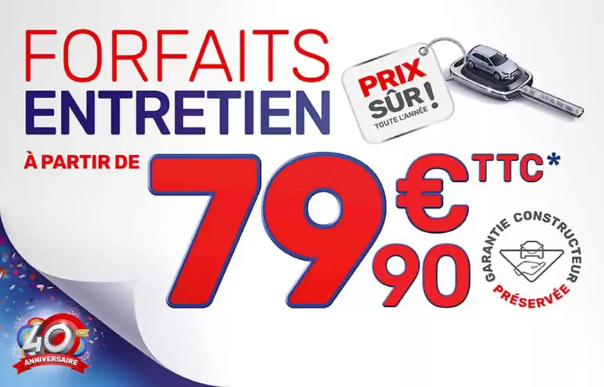 Catalogue AD Auto | Forfait entretien auto: une offre intéressante et incontournable | 2025-12-03T00:00:00.000Z - 2025-12-31T00:00:00.000Z