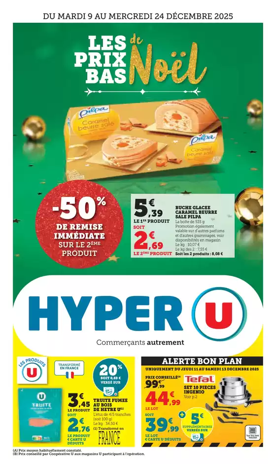 Catalogue Hyper U à Aussillon | Préparez Noël | 2025-12-09T00:00:00.000Z - 2025-12-24T00:00:00.000Z