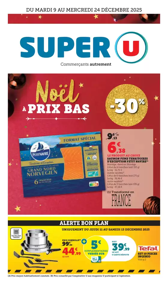 Catalogue Super U à Aussillon | Préparez Noël | 2025-12-09T00:00:00.000Z - 2025-12-24T00:00:00.000Z