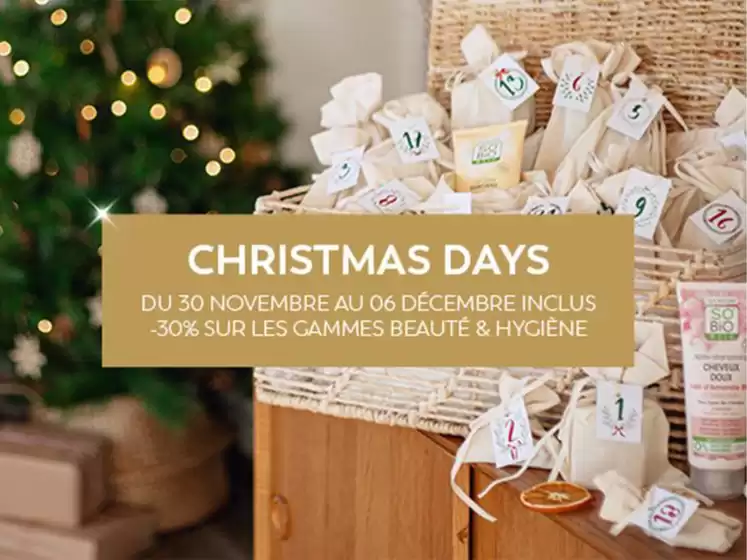 Catalogue SO BiO étic à Grenoble | Christmas Days | 2025-12-03T00:00:00.000Z - 2025-12-06T00:00:00.000Z