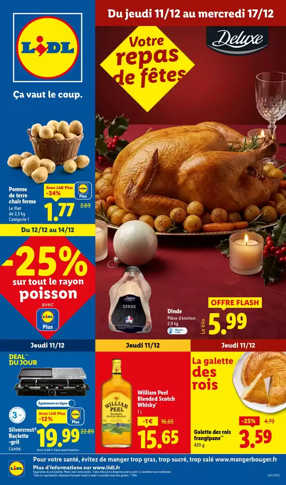 Catalogue Lidl à Aussillon | Découvrez le catalogue Lidl de la semaine avec plein de bons plans | 2025-12-11T00:00:00.000Z - 2025-12-17T00:00:00.000Z