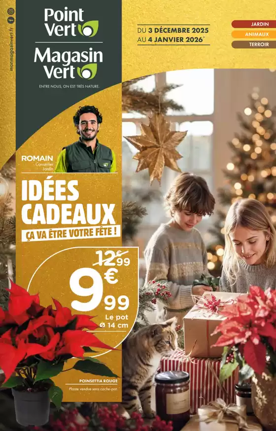 Catalogue Point Vert à Les Aix-d'Angillon | Idées cadeaux ça va être votre fête ! | 2025-12-04T00:00:00.000Z - 2026-01-04T00:00:00.000Z