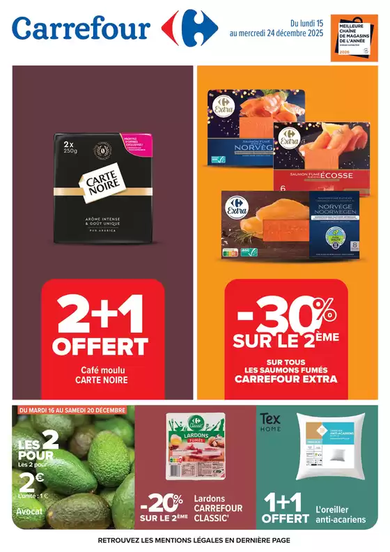 Catalogue Carrefour à Collonges-sous-Salève | LES PROMOS DU QUOTIDIEN ! | 2025-12-15T00:00:00.000Z - 2025-12-24T00:00:00.000Z