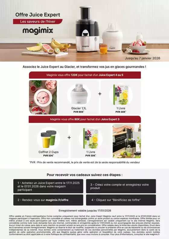Catalogue Group Digital à Alès | MAGIMIX JUICE EXPERT | 2025-11-17T00:00:00.000Z - 2026-01-07T00:00:00.000Z