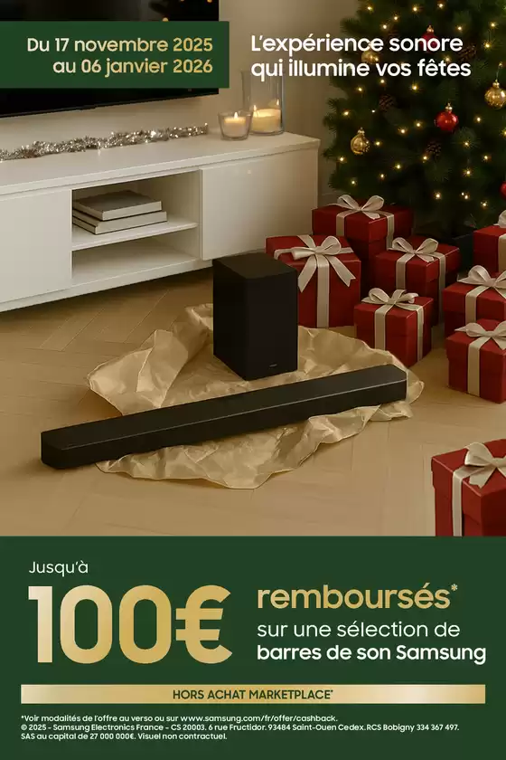 Catalogue Group Digital à Alès | SAMSUNG BARRE DE SON | 2025-11-17T00:00:00.000Z - 2026-01-06T00:00:00.000Z