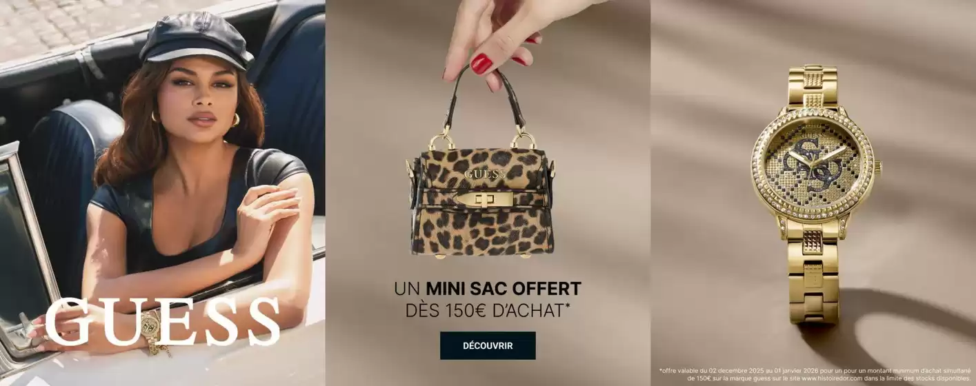 Catalogue Histoire d'Or | UN MINI SAC OFFERT DÈS 150€ D'ACHAT | 2025-12-04T00:00:00.000Z - 2026-01-01T00:00:00.000Z