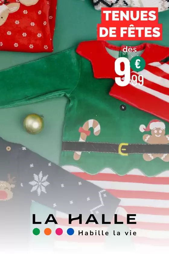Catalogue La Halle à Lyon | TENUES DE FETES | 2025-12-05T00:00:00.000Z - 2025-12-31T00:00:00.000Z