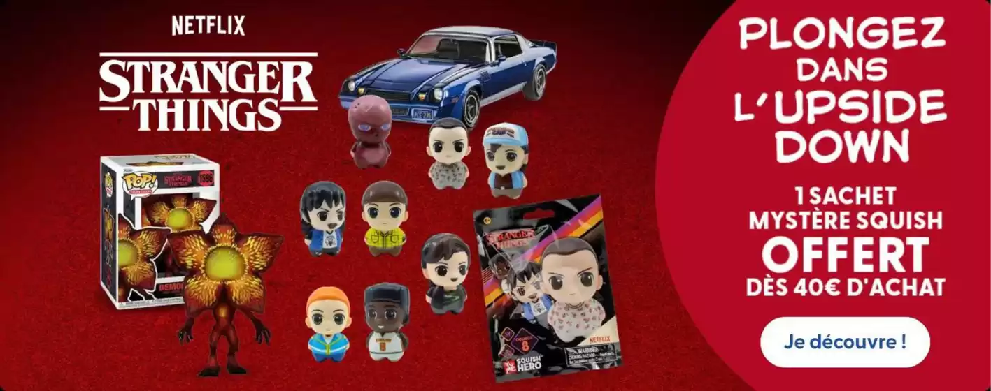 Catalogue La Grande Récré | Stranger Things | 2025-12-04T00:00:00.000Z - 2025-12-31T00:00:00.000Z