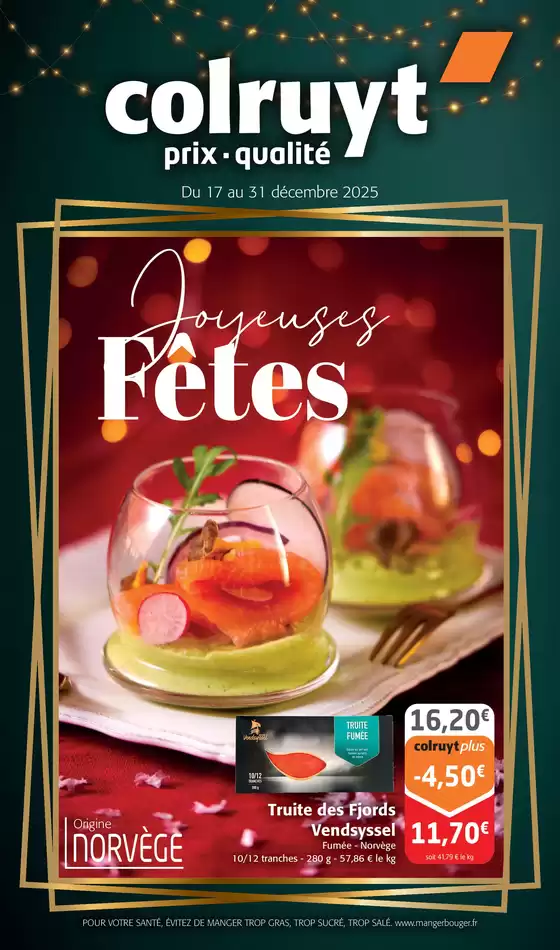 Catalogue Colruyt à Saumur | Joyeuses fêtes | 2025-12-17T00:00:00.000Z - 2025-12-31T00:00:00.000Z