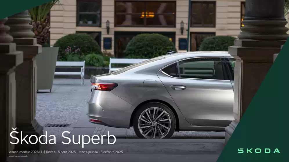Catalogue Škoda à Niort | Superb Berline Selection 1.5 TSI Hybrid 150 DSG7 | 2025-12-05T00:00:00.000Z - 2026-03-31T00:00:00.000Z
