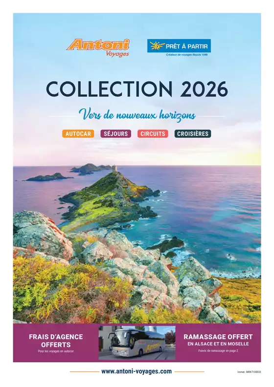 Catalogue Prêt à partir | Collection 2026 | 2025-12-05T00:00:00.000Z - 2026-12-31T00:00:00.000Z