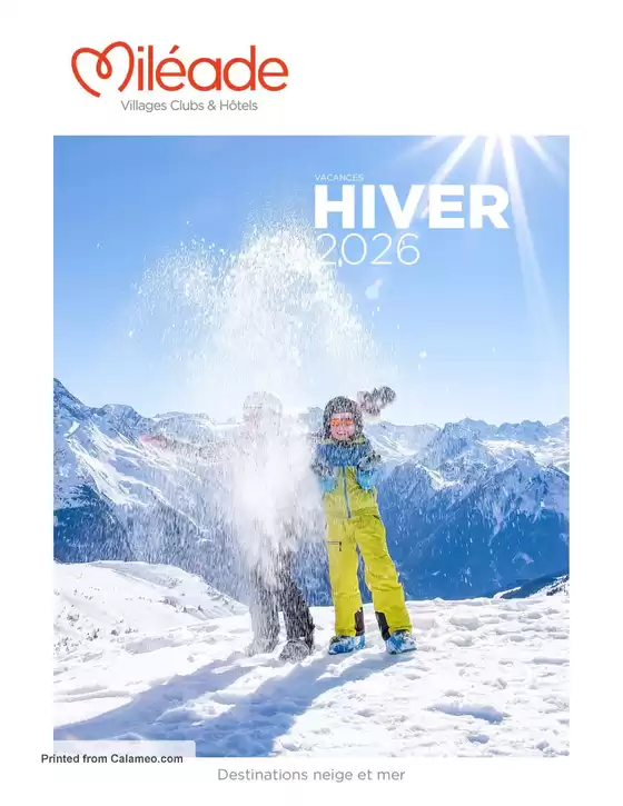 Catalogue Mileade à Sevran | Hiver 2026 | 2025-12-05T00:00:00.000Z - 2026-03-31T00:00:00.000Z