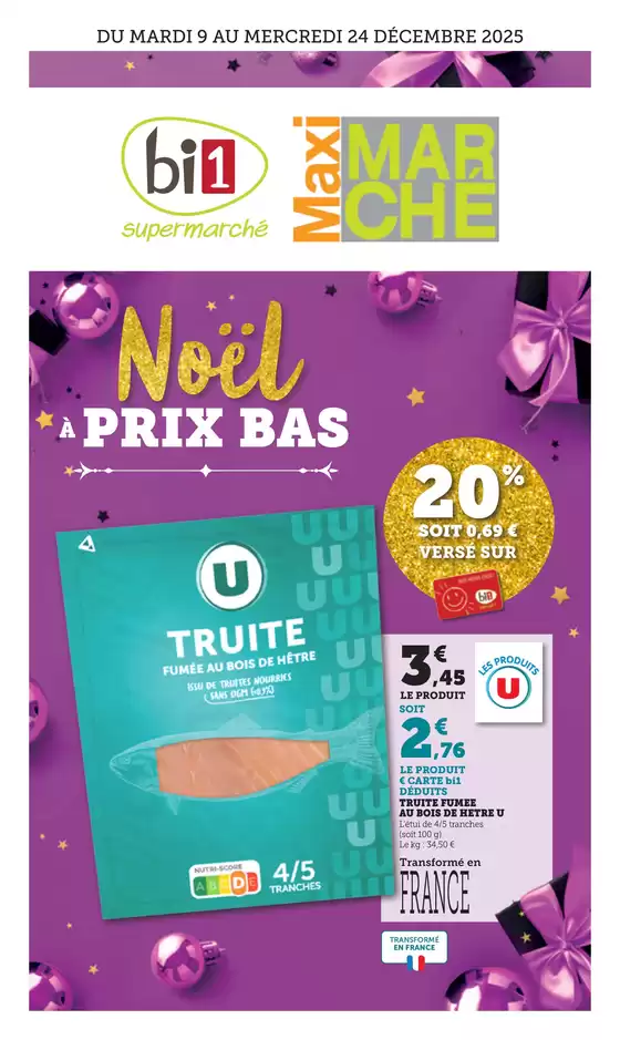 Catalogue Maximarché | Noël À PRIX BAS | 2025-12-08T00:00:00.000Z - 2025-12-24T00:00:00.000Z