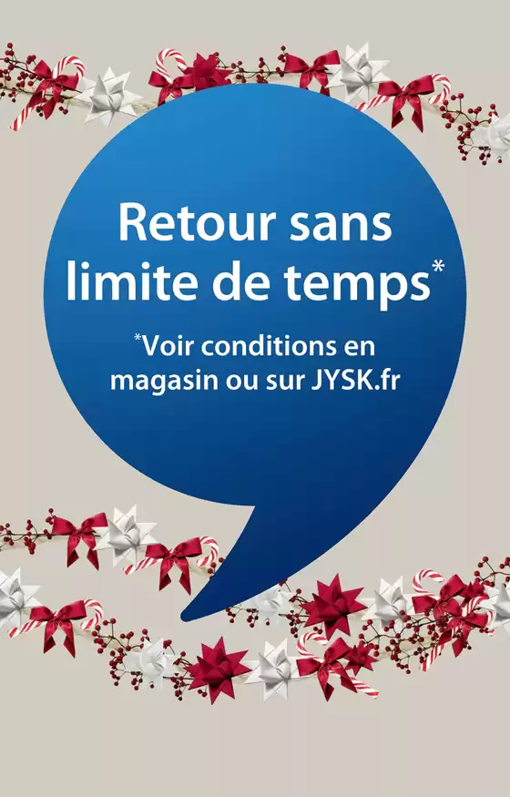 Catalogue JYSK à Bourgoin-Jallieu | Offres exceptionnelles de Noël | 2025-12-09T00:00:00.000Z - 2025-12-31T00:00:00.000Z