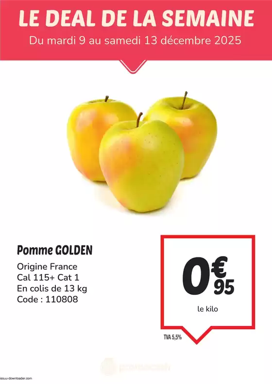 Catalogue Promocash à Paris | Le deal de la semaine | 2025-12-09T00:00:00.000Z - 2025-12-13T00:00:00.000Z