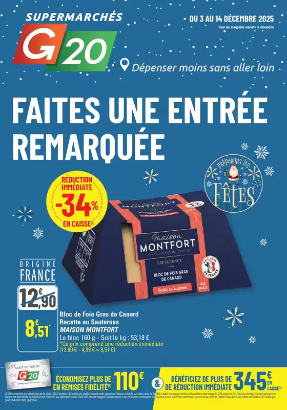 Catalogue G20 à Castres (Tarn) | OP21 TRACT G20 | 2025-12-09T00:00:00.000Z - 2025-12-14T00:00:00.000Z