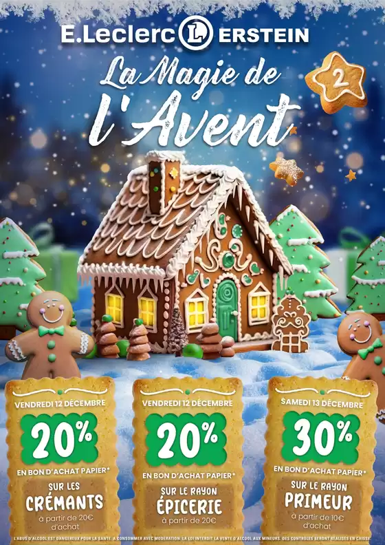 Catalogue E.Leclerc à Bondoufle | Calendrier de lAvent 2 | 2025-12-12T00:00:00.000Z - 2025-12-13T00:00:00.000Z